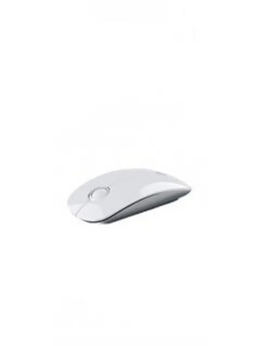 RAPIQUE Bluetooth Wireless Mouse - Slim, Portable, Dual Mode, 1600 DPI, White